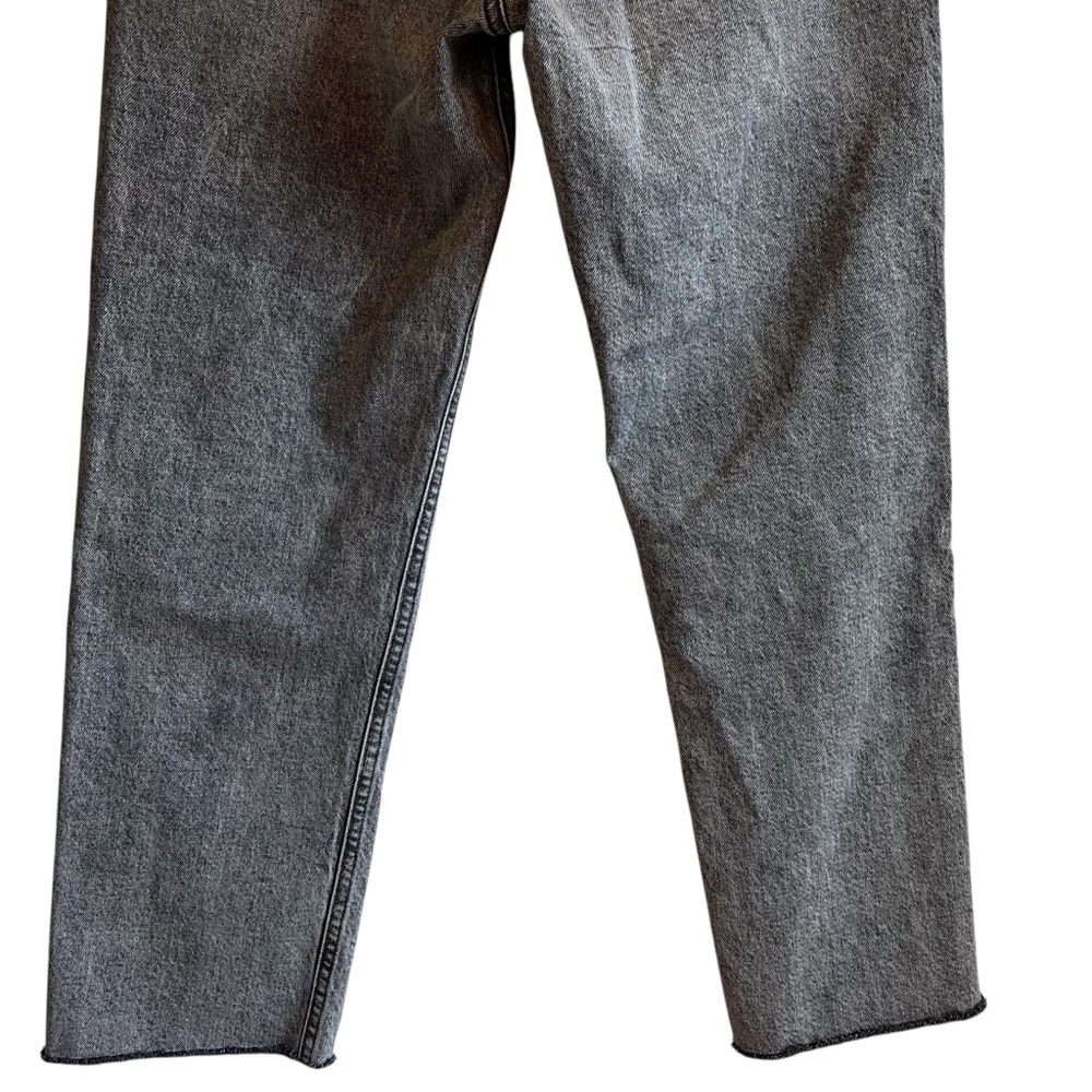 Mavi Savannah high rise straight cropped grey denim jeans 25 excellent condition - Picture 11 of 15
